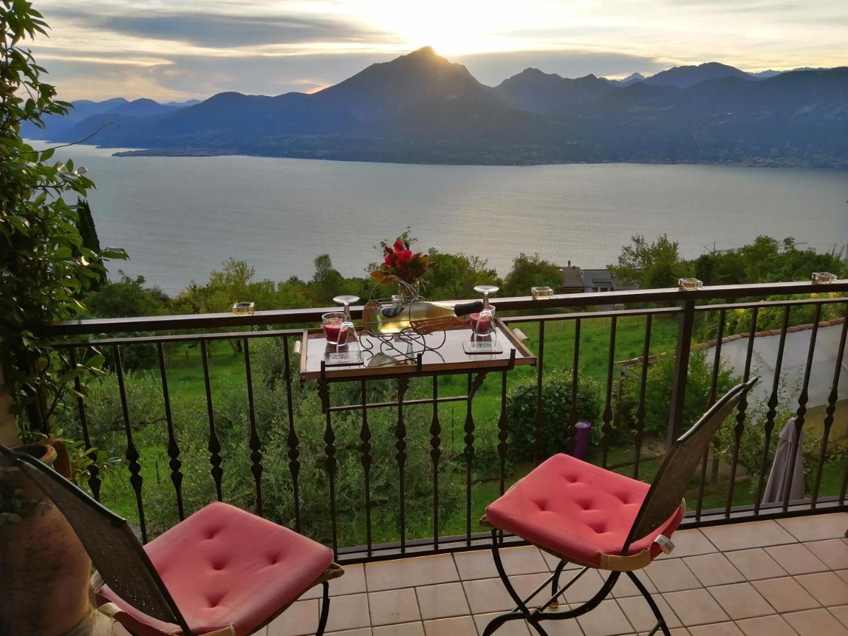 B&B Da Paolo Con Vista Lago Di Garda San Zeno di Montagna Dış mekan fotoğraf