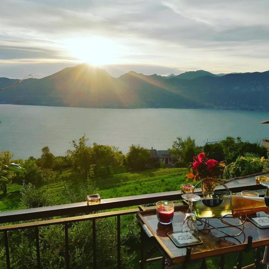 B&B Da Paolo Con Vista Lago Di Garda San Zeno di Montagna Dış mekan fotoğraf