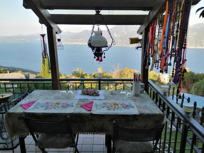B&B Da Paolo Con Vista Lago Di Garda San Zeno di Montagna Dış mekan fotoğraf